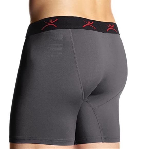 Terramar Men’s Boxer Brief Black 4 packs - New - Picture 3 of 5